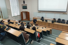 Координационный центр на встрече с иностранными студентами