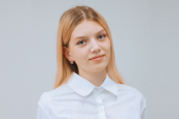 Поздравляем нашу студентку с назначением стипендии Правительства Российской Федерации!
